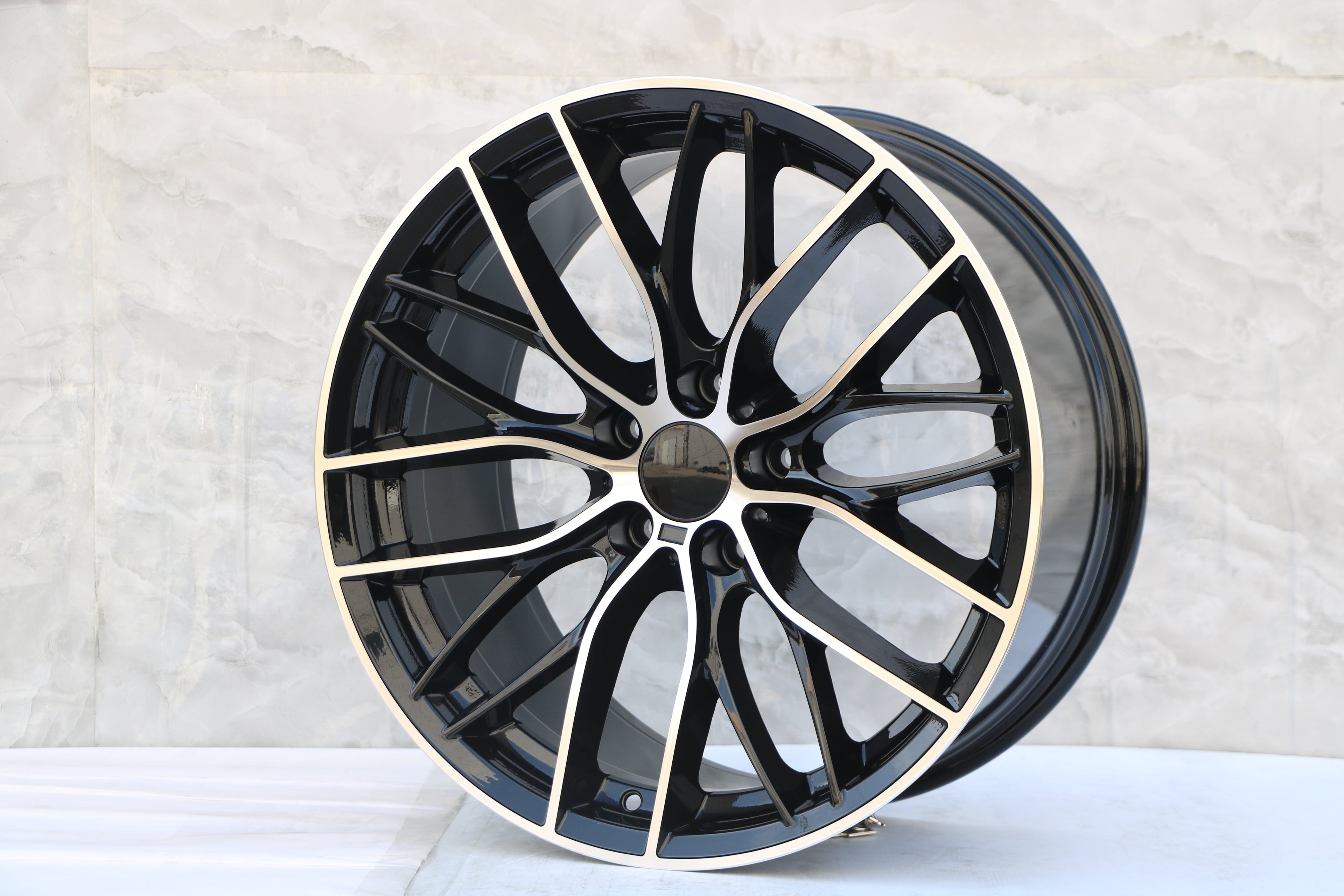 20" W740 Staggered Wheels fits BMW 5x120 3 Series 4 Series 5 Series 7 Series